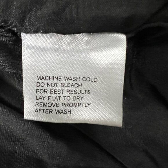 Jamie Sadock Fuzzy Black White Full Zip Jacket Sz L - Picture 4 of 12